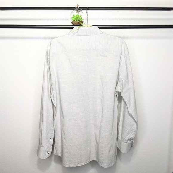 Holland & Sherry Custom Gray Button Up L/S Shirt - Picture 5 of 9